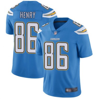 Los Angeles Chargers NFL Football Hunter Henry Electric Blue Jersey Men Limited  #86 Alternate Vapor Untouchable